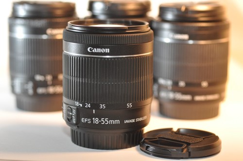 One canon stm - 18-55, mm
